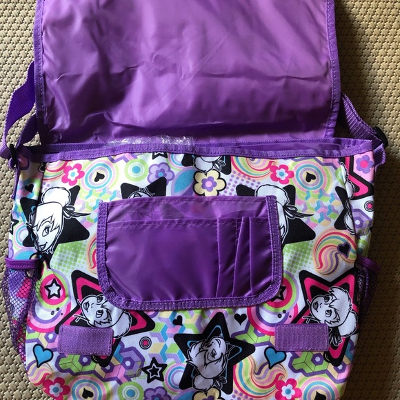 Messenger bag Tinkerbell 15” x 10” Disney adjustable strap velcro closure GDC - Picture 3 of 9